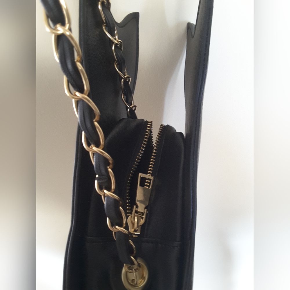 Black Cat-Shaped Shoulder Bag - Picture 4 of 6